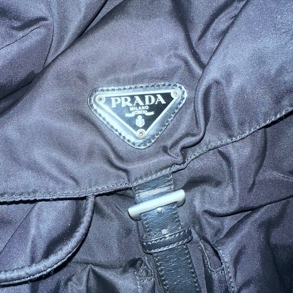 Prada Vintage black Nylon backpack - Picture 2 of 7